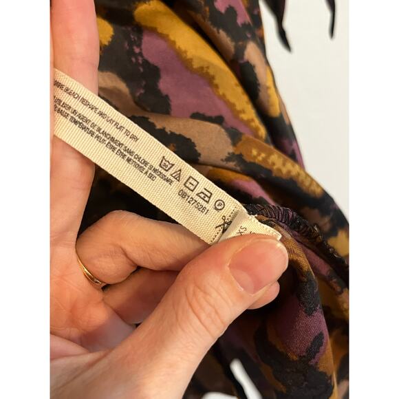 Intimately Free People Oversized Satin Goddess Sleep Shirt Button Down Top XS - Picture 9 of 9